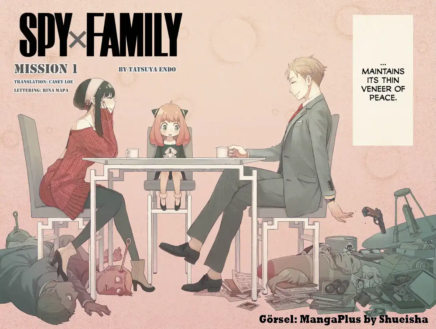 Spy x Family Loid, Yor ve Anya
