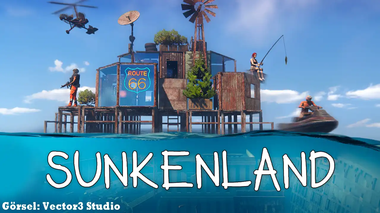 Steam 2023 Yılın Arkadaşlarla daha zev-kli Oyunu Adayı / Sunkenland