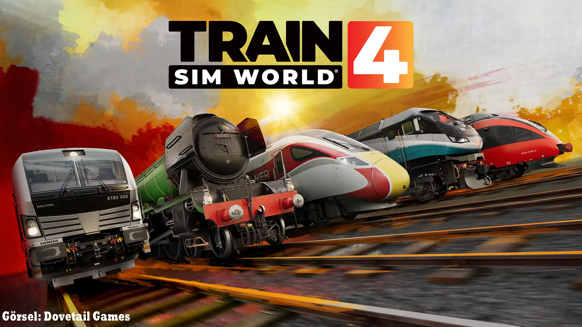 Steam 2023 Yılın Arkanıza Yaslanın Rahatlayın Oyunu Adayı / Train 4 Sim World