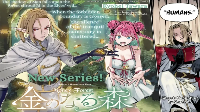 Money Forest manga kapağı – Kyohei Tawara’nın fantastik ve ticaret odaklı yeni serisi